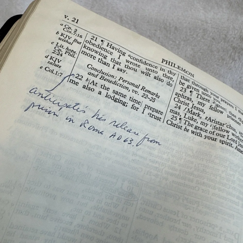Holy Bible New Scofield Reference Ed KJV Genuine Cowhide Leather Oxford 1967 VTG
